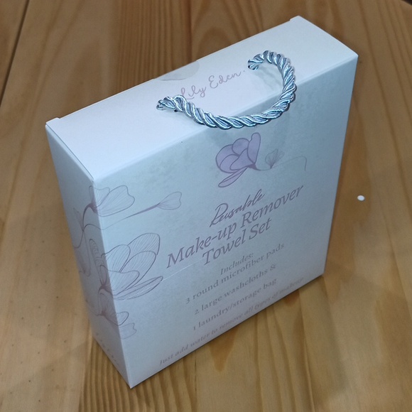 Lily Eden Reusable Make up Makeup Remover Towel Pads Box Set - Picture 9 of 13